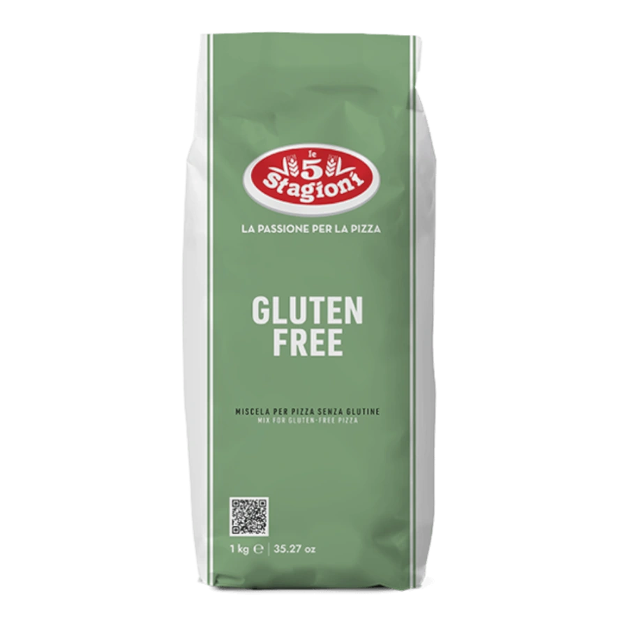 Bezlepková múka na pizzu Gluten Free, 1 kg – LE 5 STAGIONI