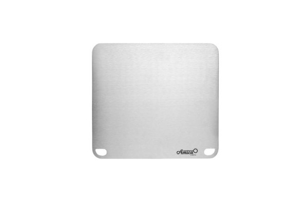 Nerezová oceľová platňa na pečenie pizze – GI.METAL 3