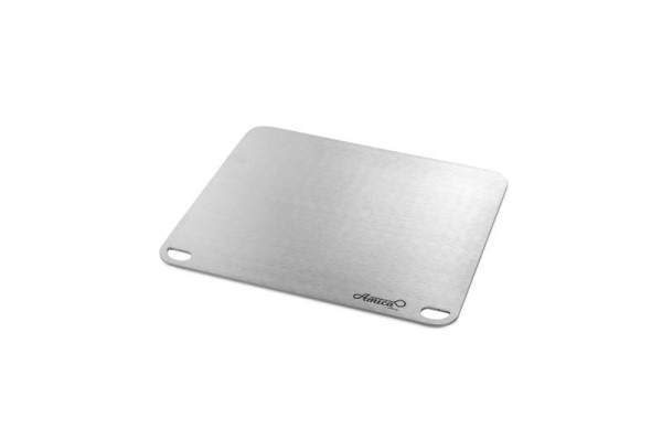 Nerezová oceľová platňa na pečenie pizze – GI.METAL