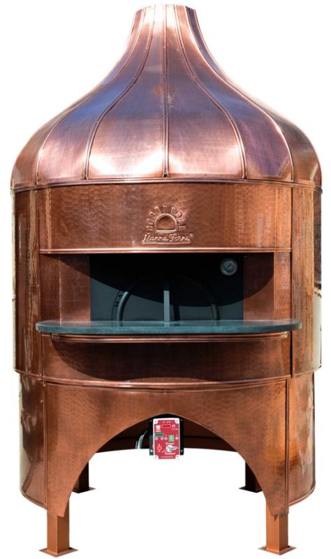 Tradičná murovaná kupolová pizza pec neapolského typu MF120, na drevo / plyn – MANNA FORNI