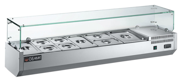 Chladiaca vitrína na ingrediencie DISPLAY – GEMM 1