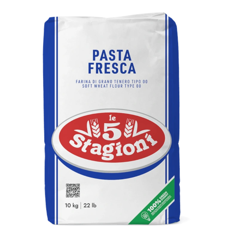 Špeciálna pšeničná múka na cestoviny Pasta Fresca typ „00“, 1 kg – LE 5 STAGIONI