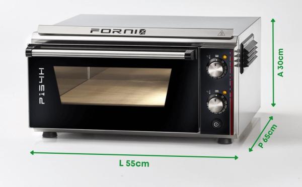 Kompaktná elektrická pizza pec P134H® 509 – EFFEUNO FORNI