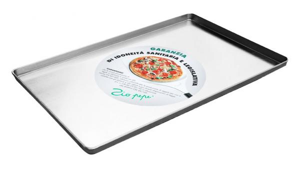 Obdĺžnikový plech na pizzu s 2 cm okrajom – ZIO PEPE