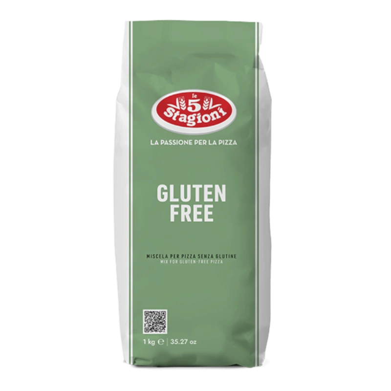 Bezlepková múka na pizzu Gluten Free, 1 kg – LE 5 STAGIONI