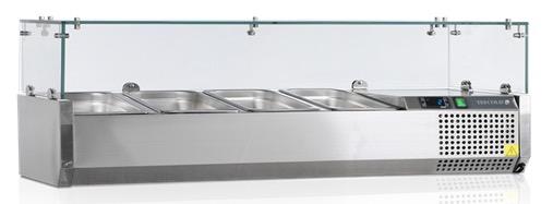 Chladiace vitríny na ingrediencie, GN 1/3 - TEFCOLD