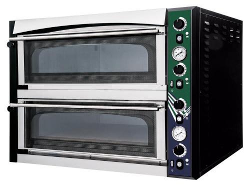 Elektrická dvojkomorová pizza pec - OPTIMA