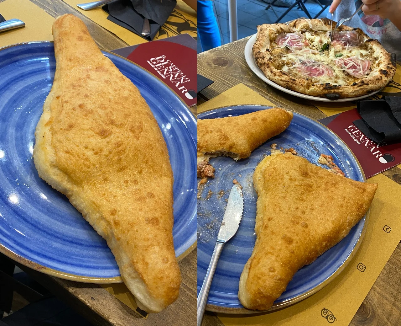 Pizza fritta