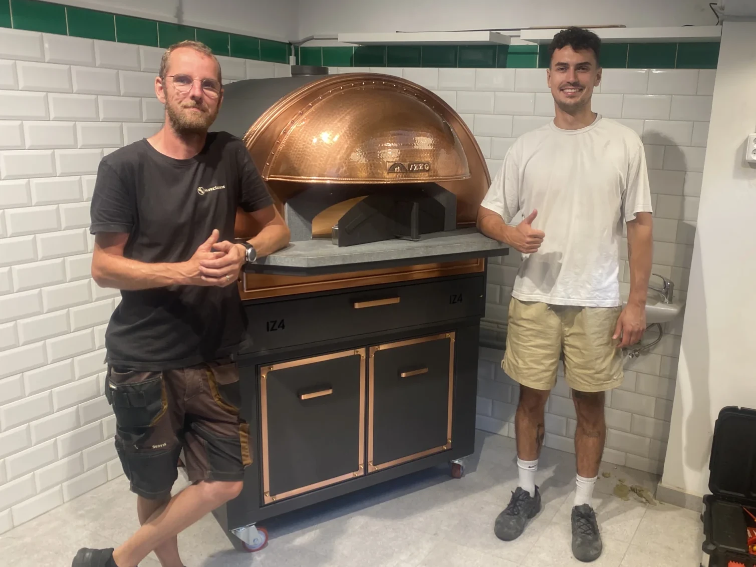 Neapolská elektrická pizza pec IZ4, IZZO Forni | PIZZA BICI
