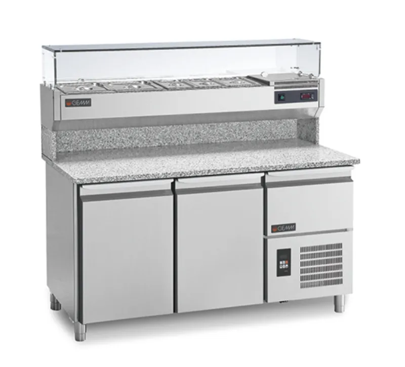 Chladiaci pizza pult UNIVERSAL, PC 160 – GEMM