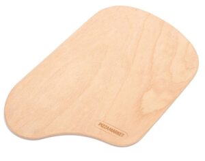 Drevený ergonomický podnos na jednu porciu pizze – PIZZAMARKET