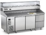 Chladiaci pizza pult PZ 145, línia PIZZA PROFESSIONAL – EVERLASTING – Obrázok 2