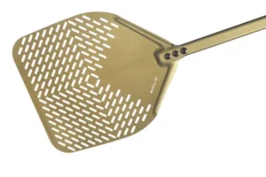 Perforovaná lopata na pizzu Gold – GI.METAL