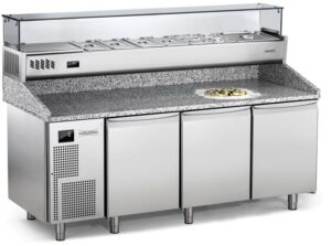 Chladiaci pizza pult PZ 198, línia PIZZA PROFESSIONAL – EVERLASTING