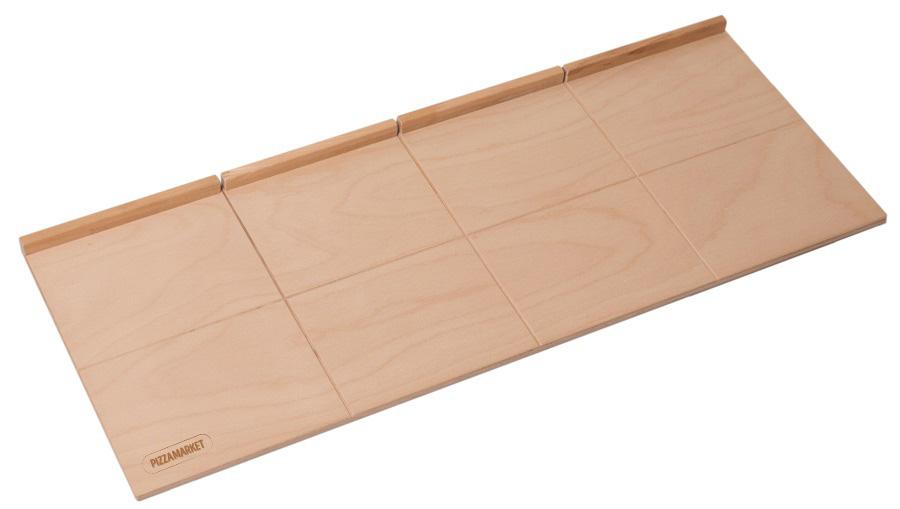 Drevený podnos na pizzu metro, s drážkami na krájanie – PIZZAMARKET