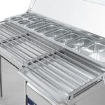 Pizza pult EN 60x40 cm, línia MPL 800 – INFRICO – Obrázok 3