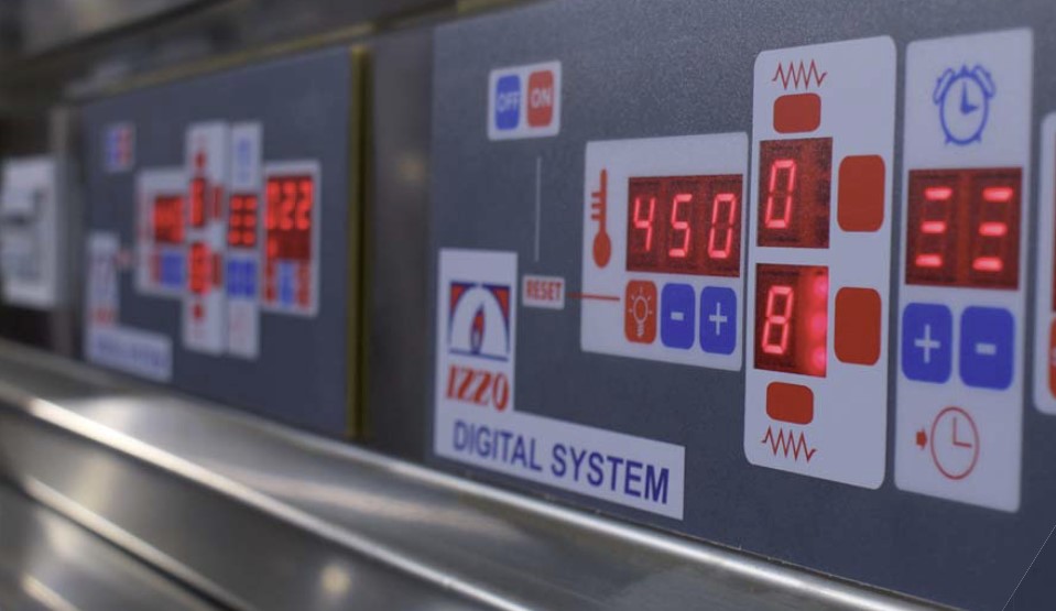 digitálny panel izzo forni