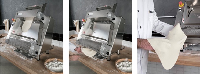 tvarovač cesta M33 - graf produkcie