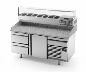 Pizza pult EN 60×40 cm, línia MP 800 – INFRICO