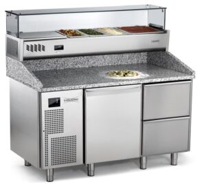 Chladiaci pizza pult PZ 92, línia PIZZA PROFESSIONAL – EVERLASTING