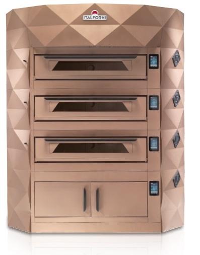 Dizajnová elektrická pizza pec DIAMOND – ITALFORNI