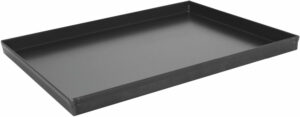 Plech na pizzu z modrej ocele 400 x 300 mm