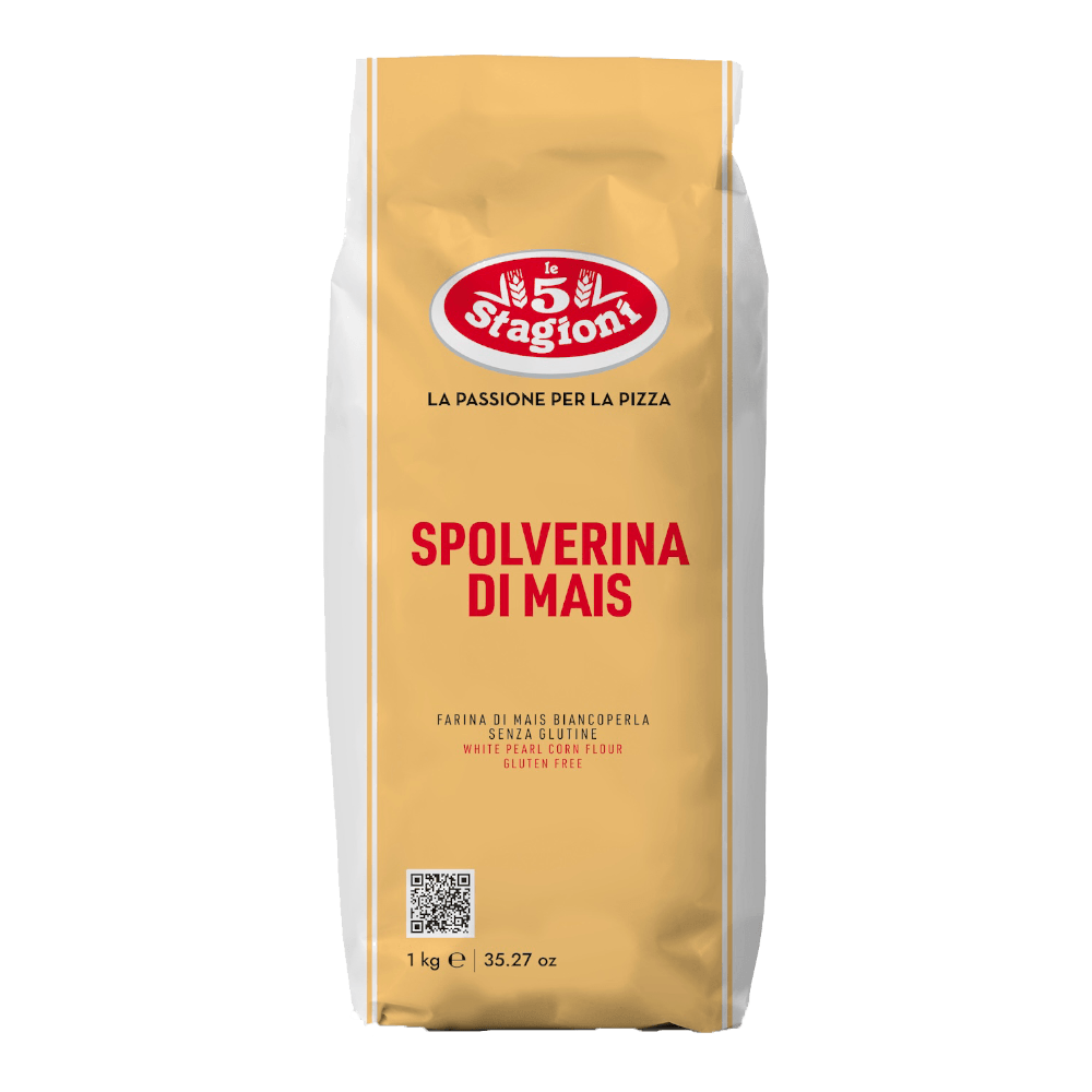 Biela kukuričná múka na podsypávanie Spolverina di Mais, 1 kg – LE 5 STAGIONI